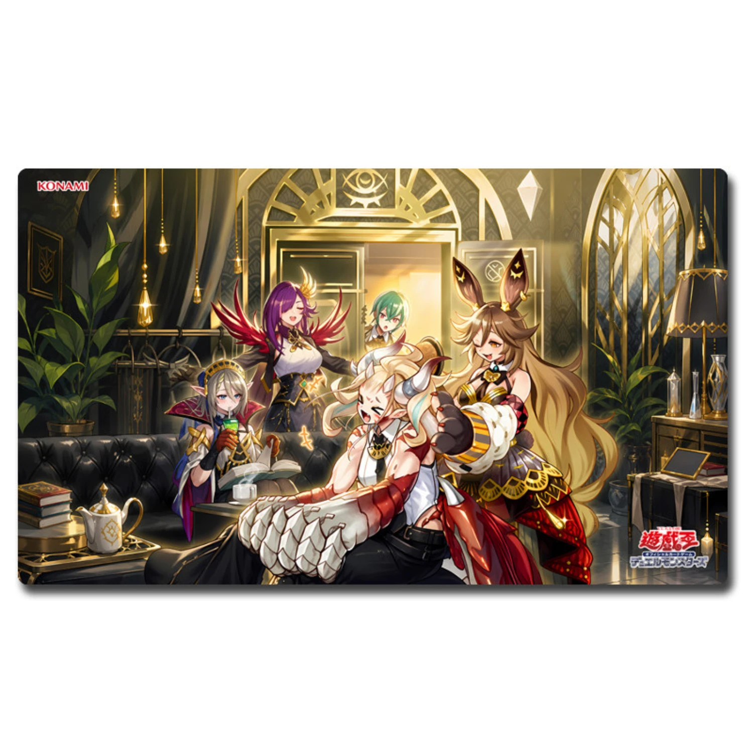 600X350X2Mm DIY Yu-Gi-Oh! Die Sterne von Raise Moon Kartenspielmatte Solo-Brettspiel-Kartenduellmatte Kampfmatte Anime-Kartengeschenk Spielzeug