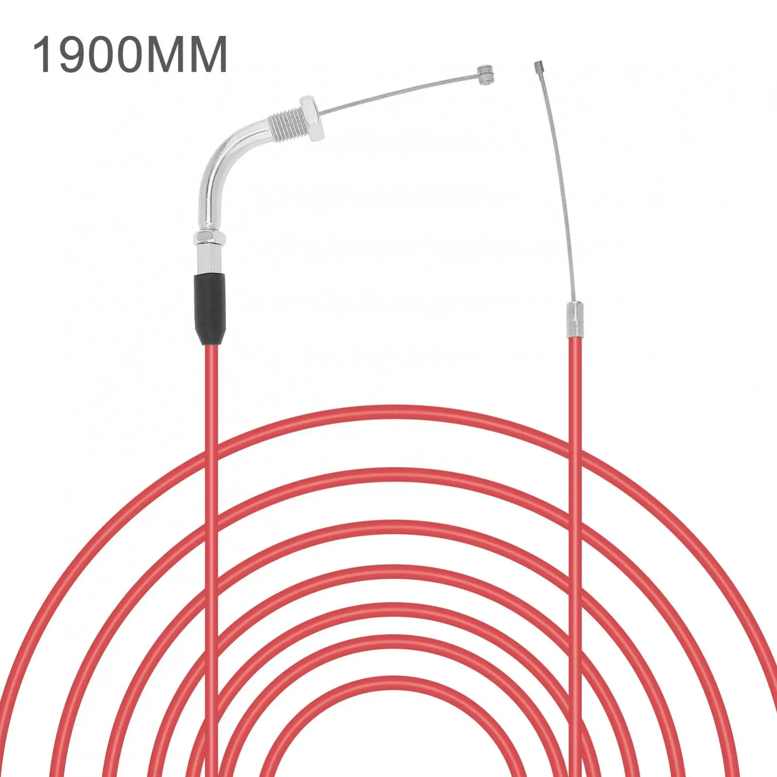 190cm  Motorcycle Universal Refitting Throttle Cable Fit for HONDA / Yamaha / Keihin Modified Carburetor Bucket Throttle Line