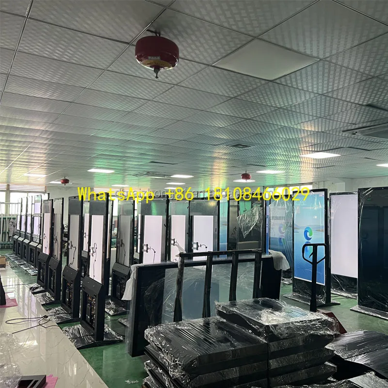 

Android Ads Kiosk Touch Display Stand Totem digital billboard advertising 65/75 inch IR touch RAM for poster screens