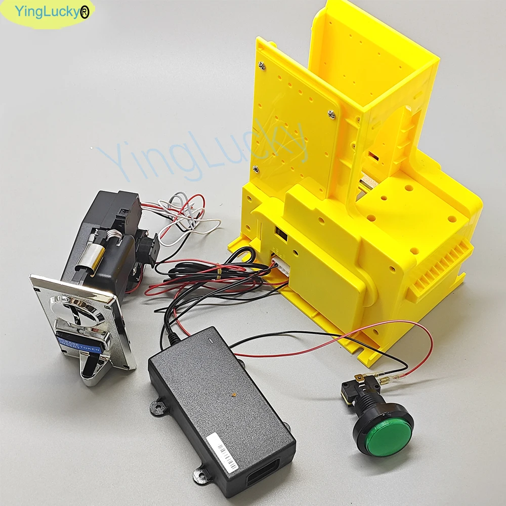 موزع بطاقات آلة تعمل بقطع النقود المعدنية يقبل أقصى نطاقًا من 6.3*8.6 سنتيمتر مجموعة آلة بيع البطاقات ذاتية الصنع #6