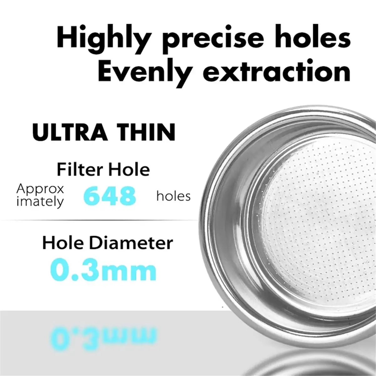 【STABLE QUALITY】54mm Walnut Wood Handle Bottomless Portafilter for Series Espresso Machines A