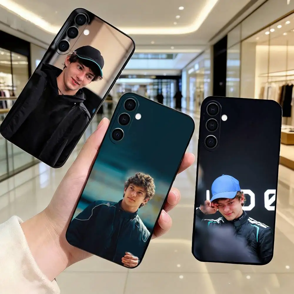 Driver K-Kimi A-Antonelli  Phone Case For Samsung Galaxy A73,A72,A71,A70,A53,A52,A51,Others Soft Black Cover
