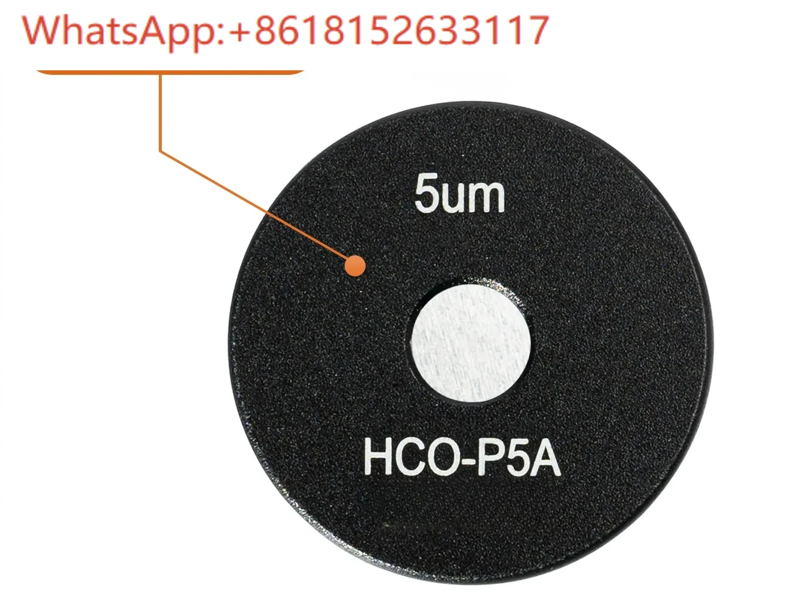 سلسلة HCO Hengyang ورقة الثقب البصري مع دعم ورقة الثقب ملحقات المرشح المكاني البصري تجربة الثقب