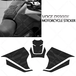 Motorcycle Accessories Rubber Fuel Tank Stickers Kits Protection Thicken Stickers NEW For Voge DS900X DS 900X