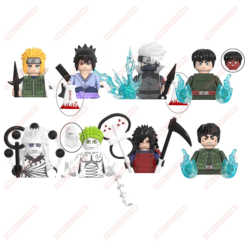 Naruto Animation Game Peripheral Toys Kaguya Boruto Neji Tenten Iruka Yamato Madara Sasuke Anime Action Model Figures Collection - Image 2