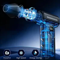 Turbo Jet Fan 160000RPM Brushless Blower Powerful Electric Air Blower Vacuum Dust Cleaner Portable Dust Cleaner Violent Fan Snow 3