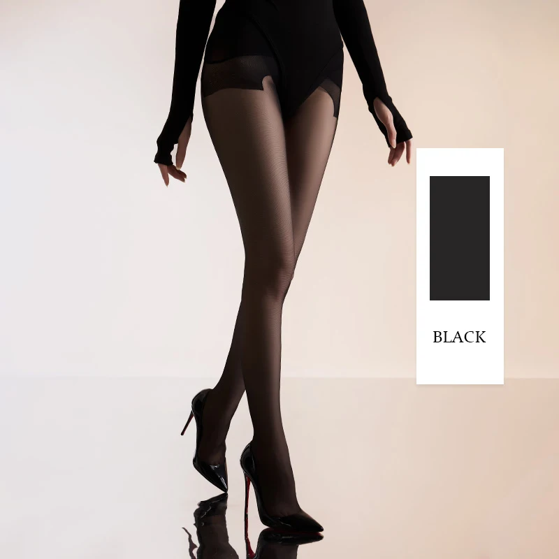 0D-15D Women Seamless Crotch Pantyhose 2025 Summer High Waist Stockings Breathable Ultra-Thin Tights Sexy Elasic Pantyhose