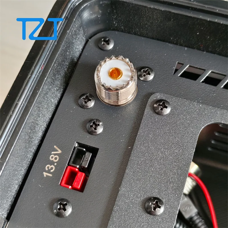 TZT Waterproof Mobile Radio Case Mobile Radio Box Designed for YAESU FTM-400XDR/DE Mobile Transceivers - view 3