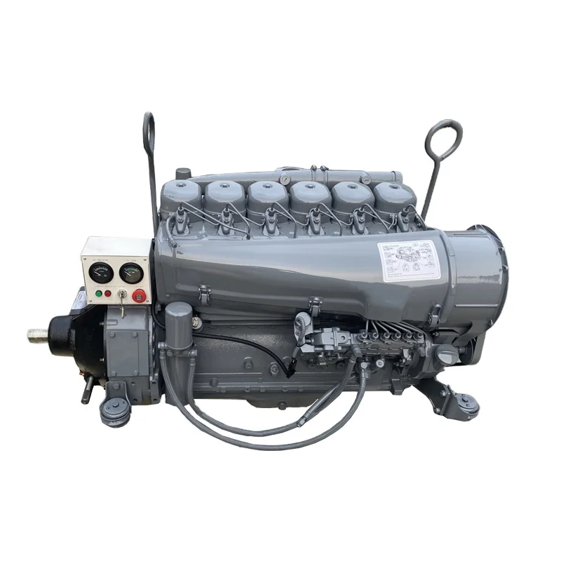 Machinery diesel engines air cooled 6 cylinder 4 stroke F6L912 912 2300rpm with clutch control box for deutz engine assembly