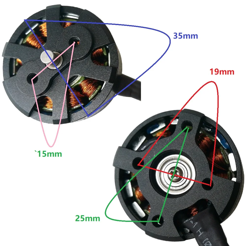 3520(2808) Silnik bezszczotkowy Zhendi Drone Silnik Multi Rotor Czteroosiowy silnik UAV Samolot Stałopłat Akcesoria do samolotów