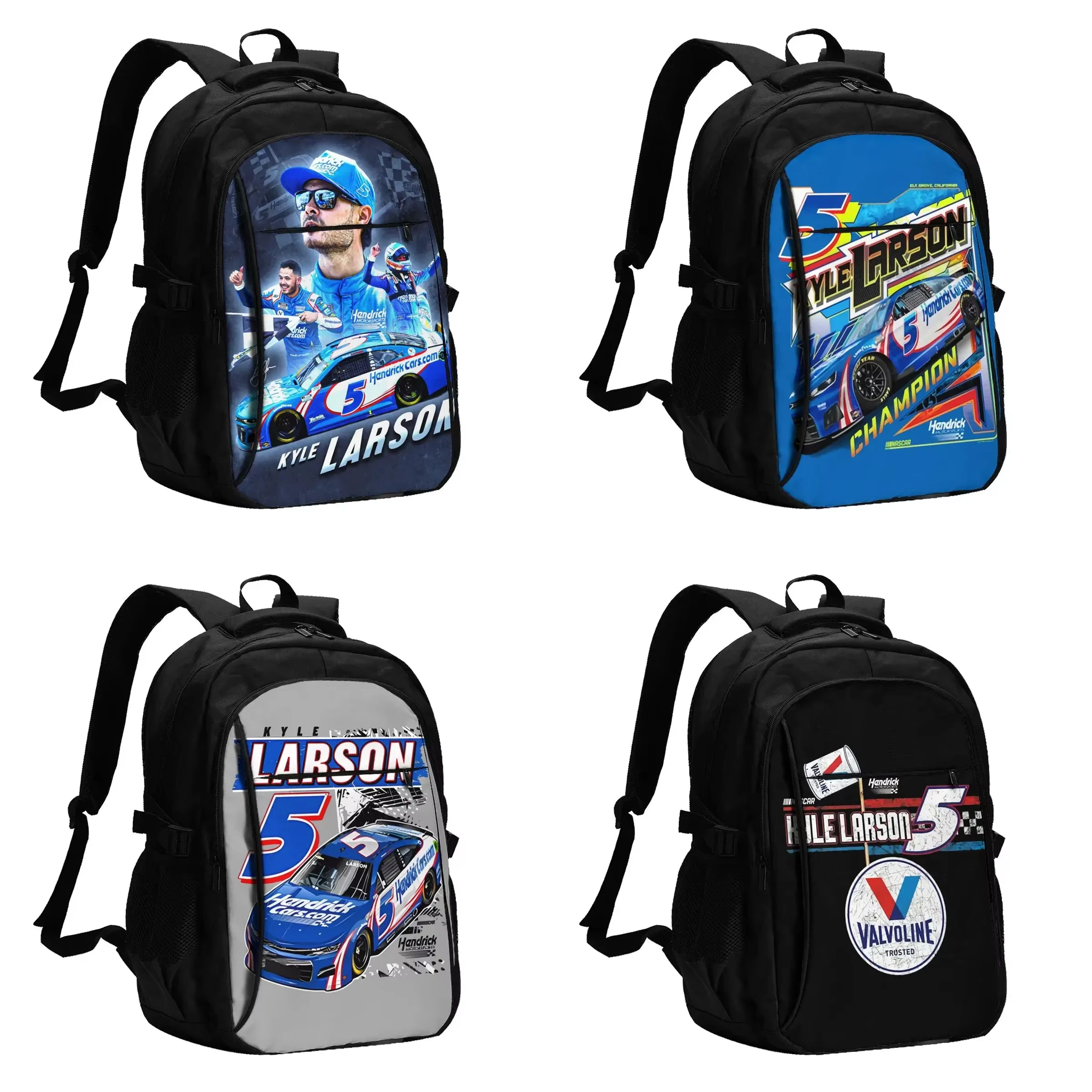 

Kyle Larson 5 Travel Laptop Backpack, Business Water Resistant Backpack with USB Charging Port, College Bag for Men & Women