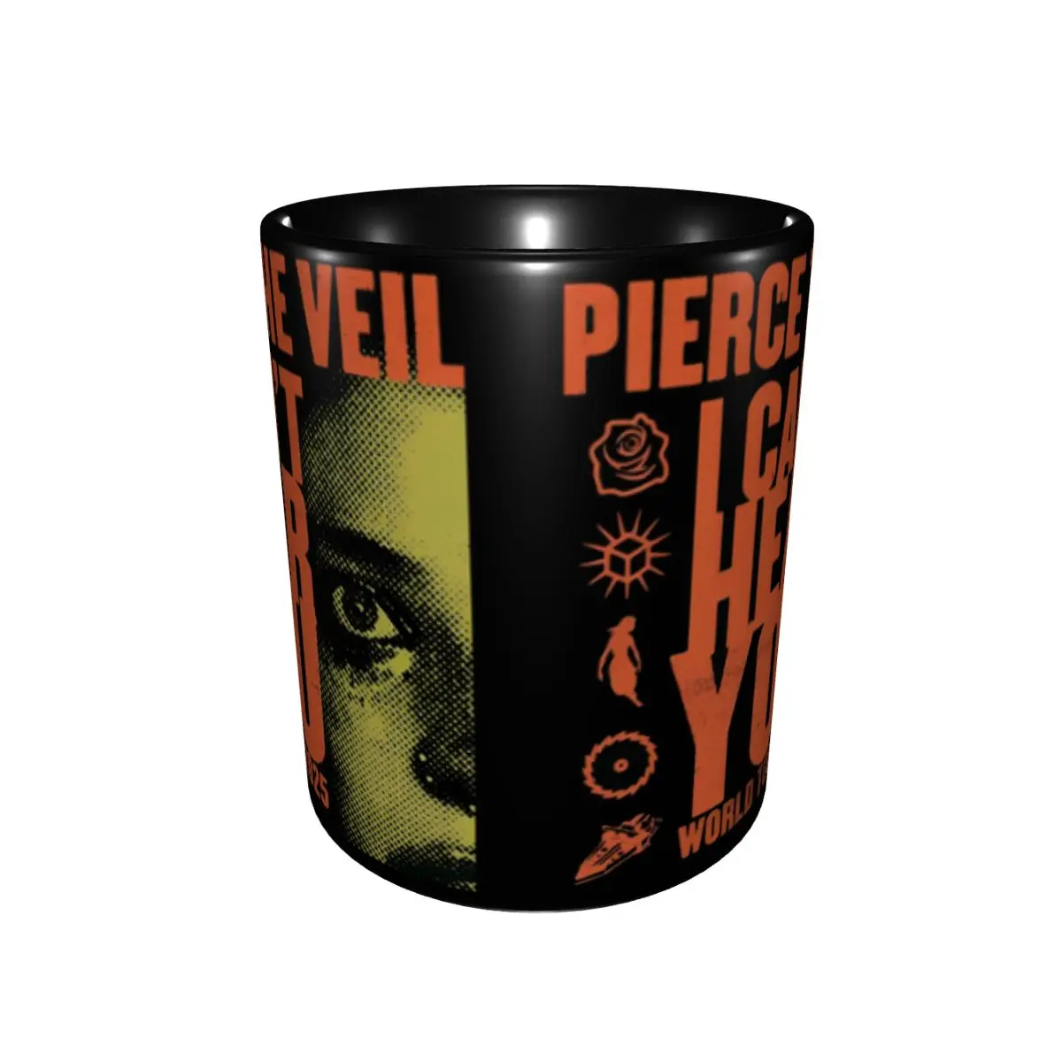 بيرس ذا فيل أستطيع سماعك، أكواب جولة حول العالم، كوب شاي مضحك هدية للنساء والرجال #2