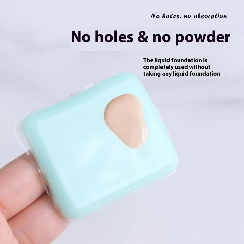 مربع لينة مسحوق نفخة هلام سيليكون جل مسحوق نفخة لمستحضرات التجميل الوجه الأساس BB كريم لا مسحوق الأكل مسحوق ماكياج أداة