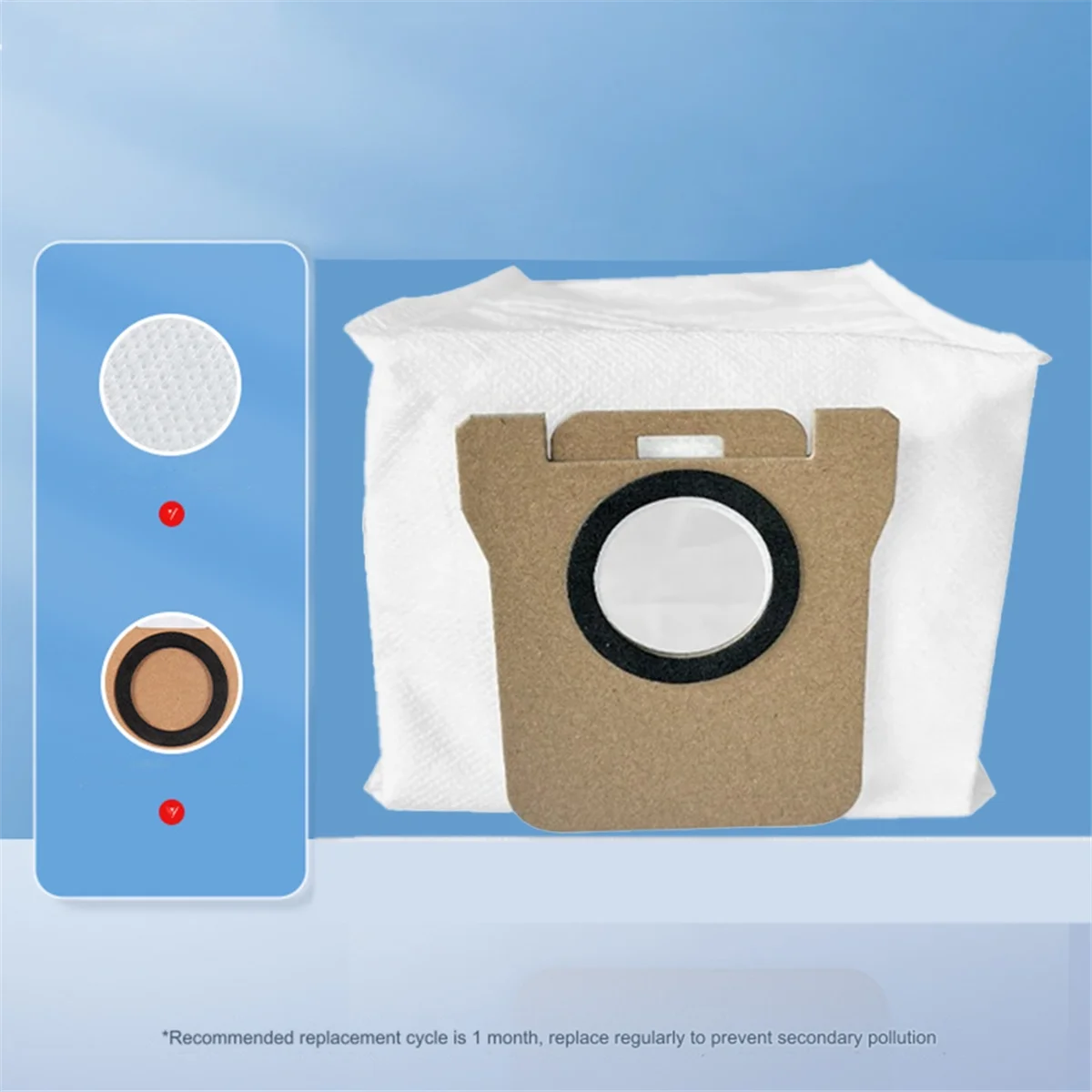 FZFZ 10 stuks stofzak voor M30S robotstofzuiger accessoires stofzak vervangende onderdelen