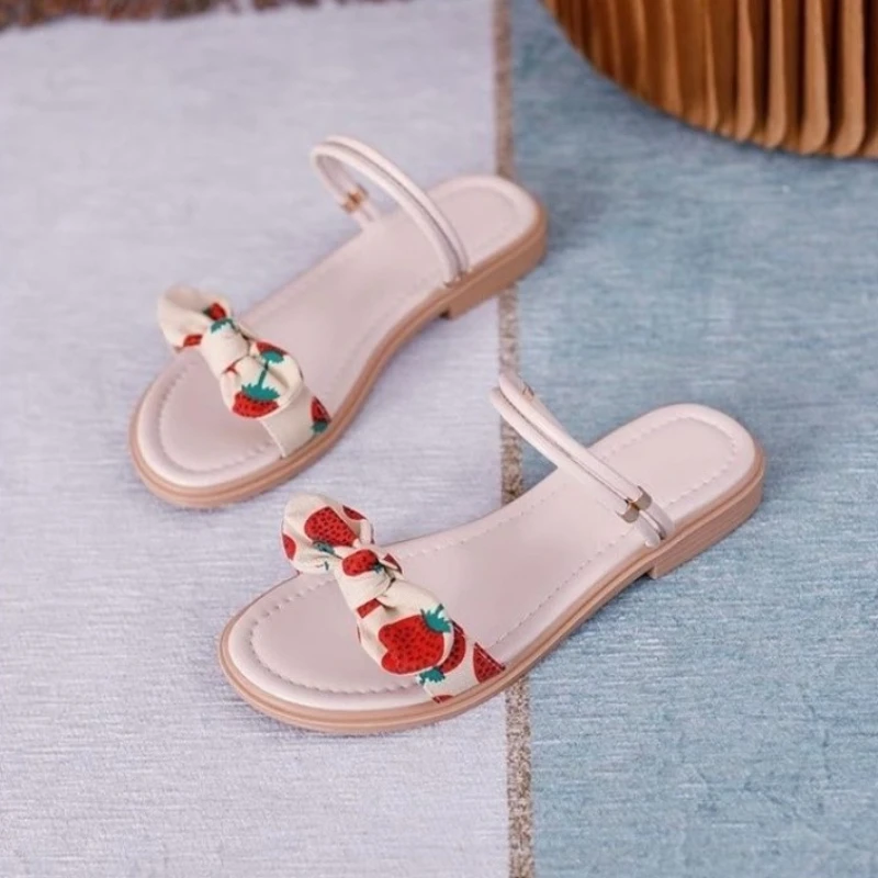 

​​ Latest 2026 Summer Women's Sandals Versatile Student Convertible Flat Anti-Skid Cushioned Sole Outdoor Comfort Slippers