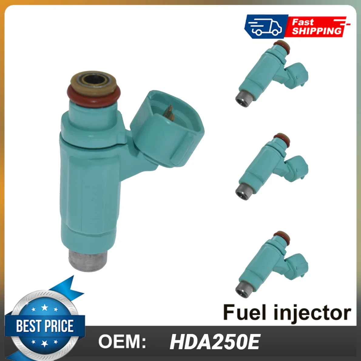 4PC HDA250E MN143061 Automotive Fuel Injector Suitable for Mitsubishi Outlander 2004 2.4L-