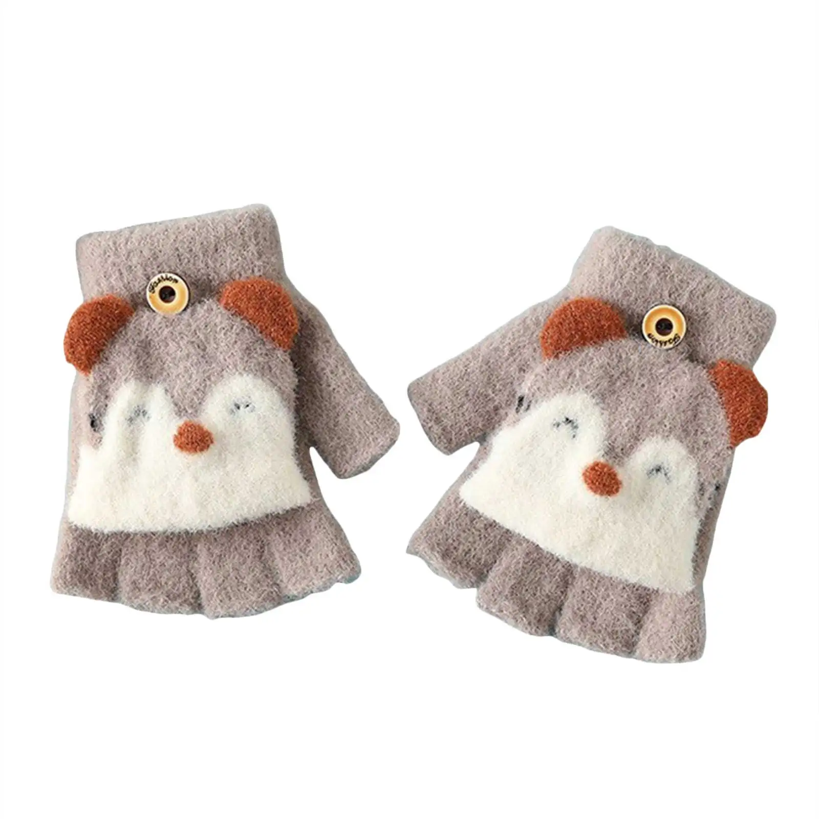 

Kids Outdoor Gloves Kids Winter Gloves For Boys Girls Children Full Fingers Stretchy Warm Mittens Kids Punch Gloves