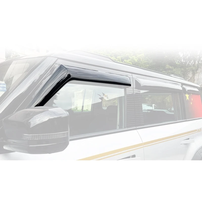 Car Exterior Accessories 6pcs Wind Deflector Rain Guard Window Visor for  Icar 03 Jaecoo J6 Accessories