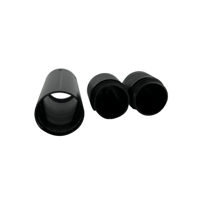 New Aluminium Survival Kit Waterproof Sealed Bottle Pill Airtight Box Outdoor Tools Capsule Fixed Storage Container