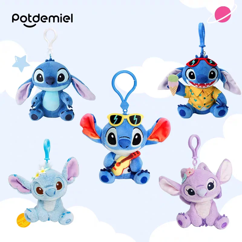 

Disney Stitch pendant, honey jar, cute Stitch skateboard surfing bag pendant, plush doll gift