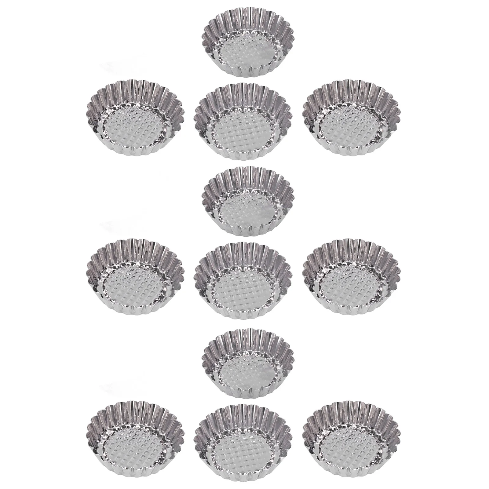 Форма для торта, гладкая форма для яичного пирога из нержавеющей стали, нижнее белье с отступом для выпечки для десертного магазина