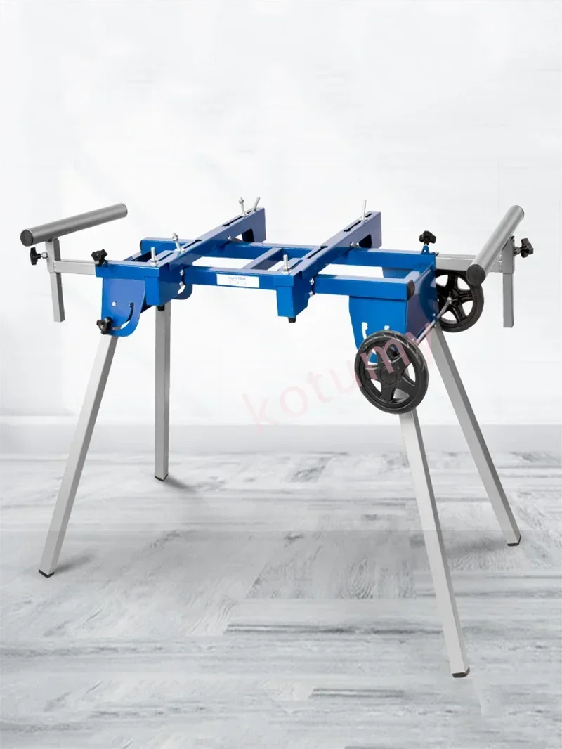 Multifunctional Cutting Machine Stand Aluminum Machine Miter Saw Workbench Portable Foldable Bracket Woodworking Table