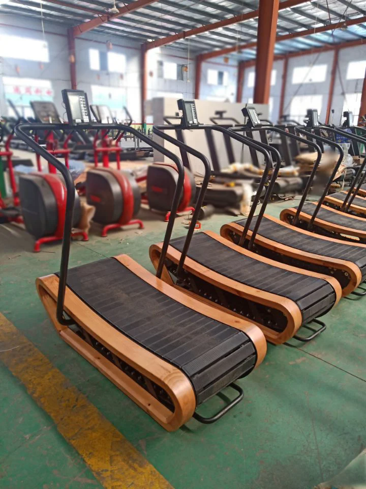 Gym Equipment Treadmill Price in China Curved Treadmill Self-Powered Treadmill with LED Screen