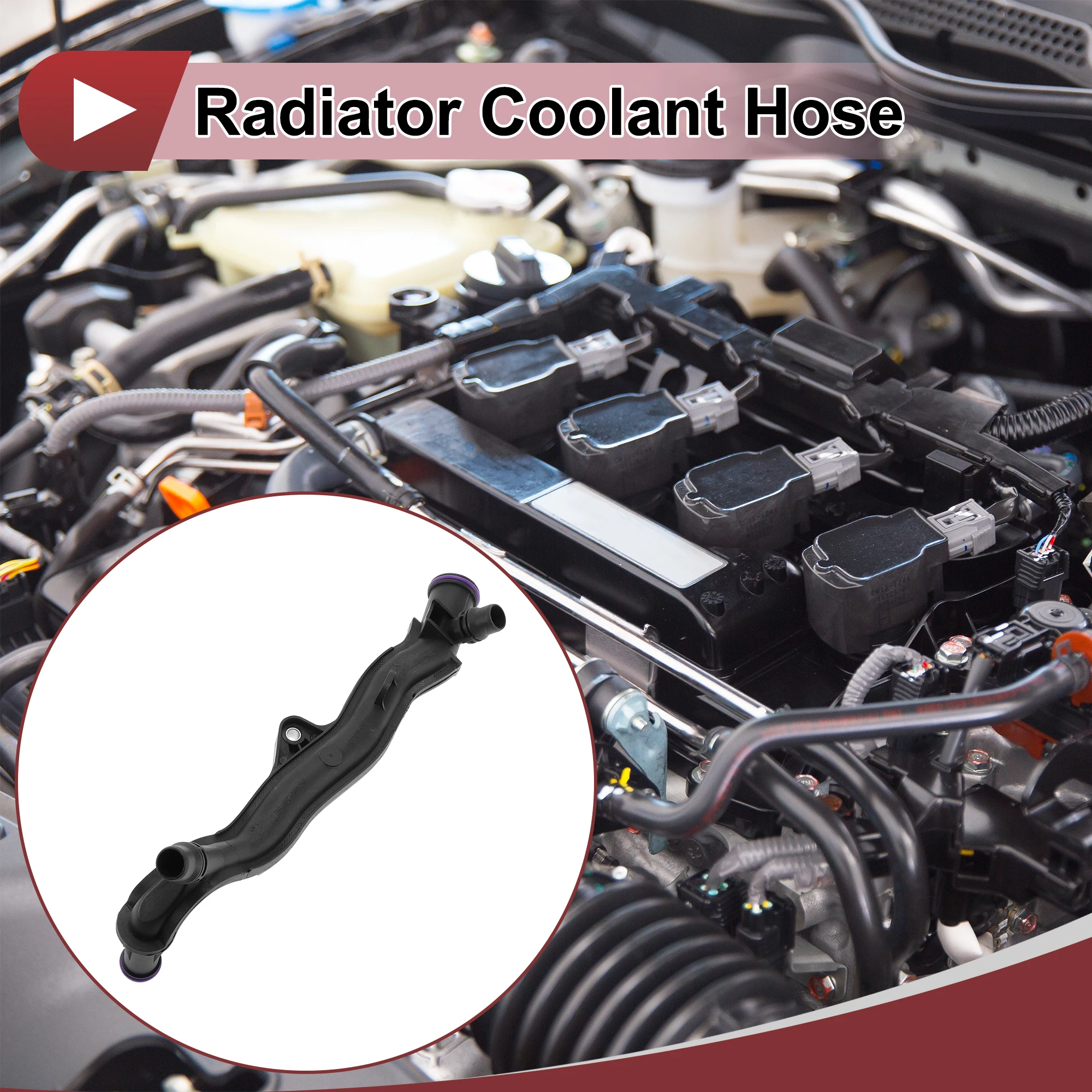 

UXCELL 1 шт. шланг охлаждающей жидкости радиатора для Peugeot 208 MK1 1,0 корпус термостата двигателя труба водяного насоса No 9806793080 черный пластик