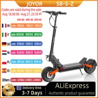 Joyor S8-S-Z Electric Scooter 600W*2 Motor 48V26Ah Battery 10inch Tire E-Scooter 55km/h Max Speed Dual Hydraulic Brakes EScooter