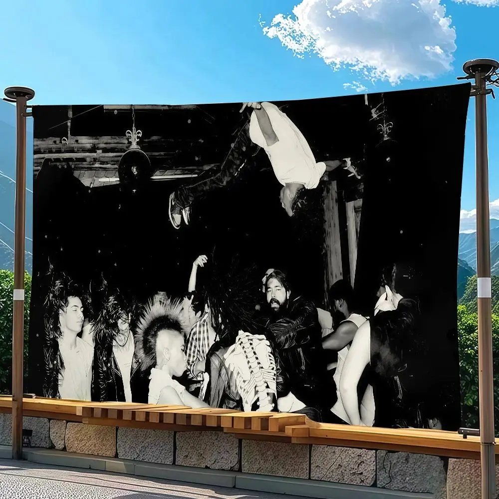 American Rapper P-Playboy Carti's Logo Is Suitable for Decoration of Outdoor and Indoor Walls in Party Clubs.