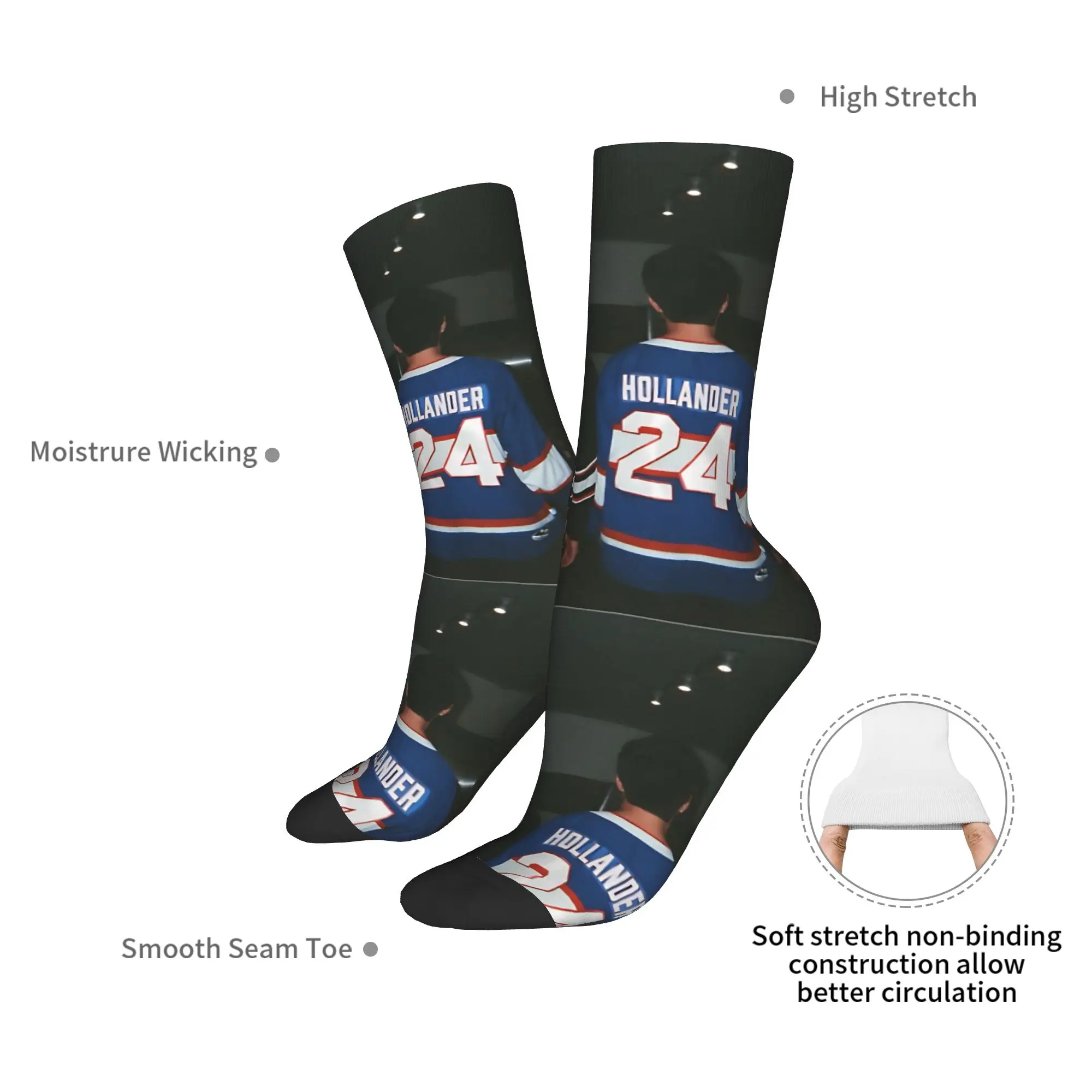 Autumn Winter Colorful Men's Women's Ilya And Shane Heated Rivalry  Socks  Breathable Football Socks