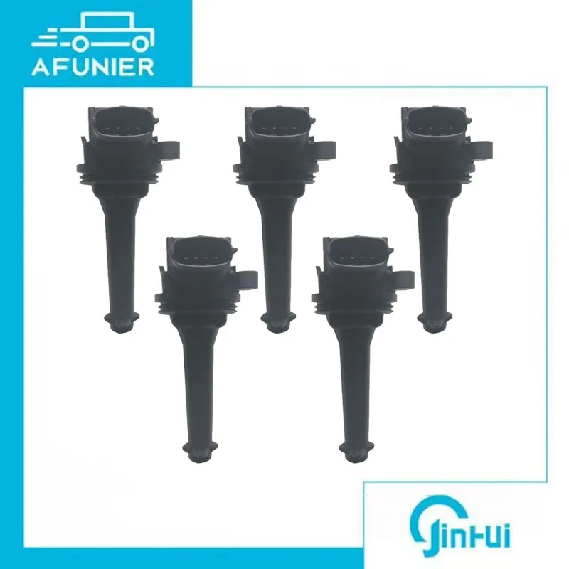 

5Pcs Ignition Coil For Volvo C70 S60 S70 S80 V70 XC70 XC90 2.0L 2.3 2.4 2.5 OE No.:00-9125601,1220703014
