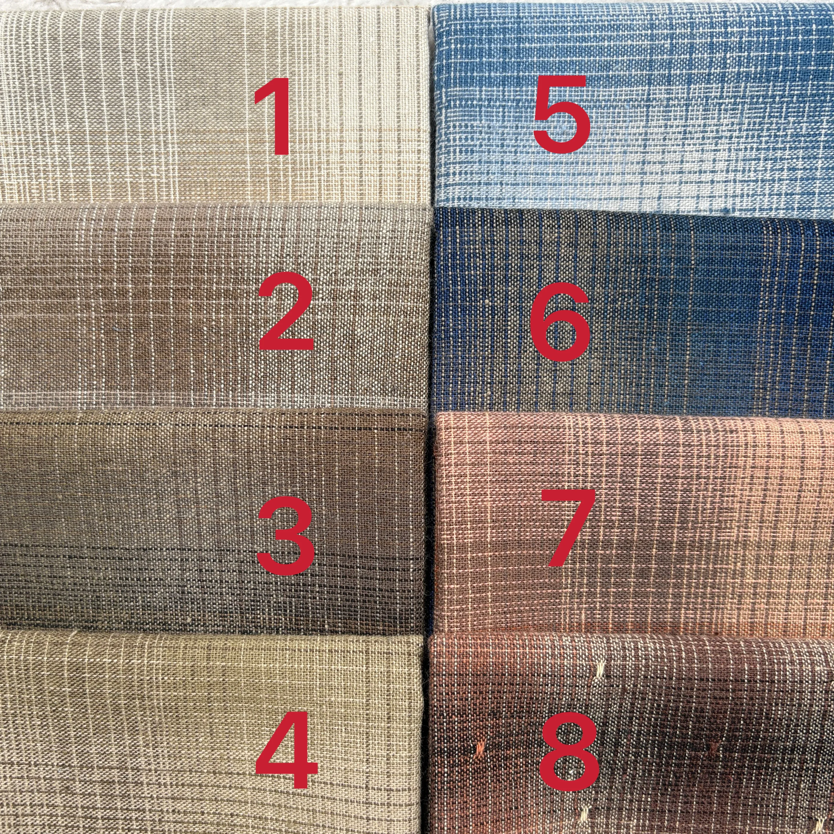 50cmx70cm Quality All Cotton Twill Flannel Cloth Sanding Soft Fabric And Yarn Dyed Plaid Shirt hand-made Cloth DIY 240g/m