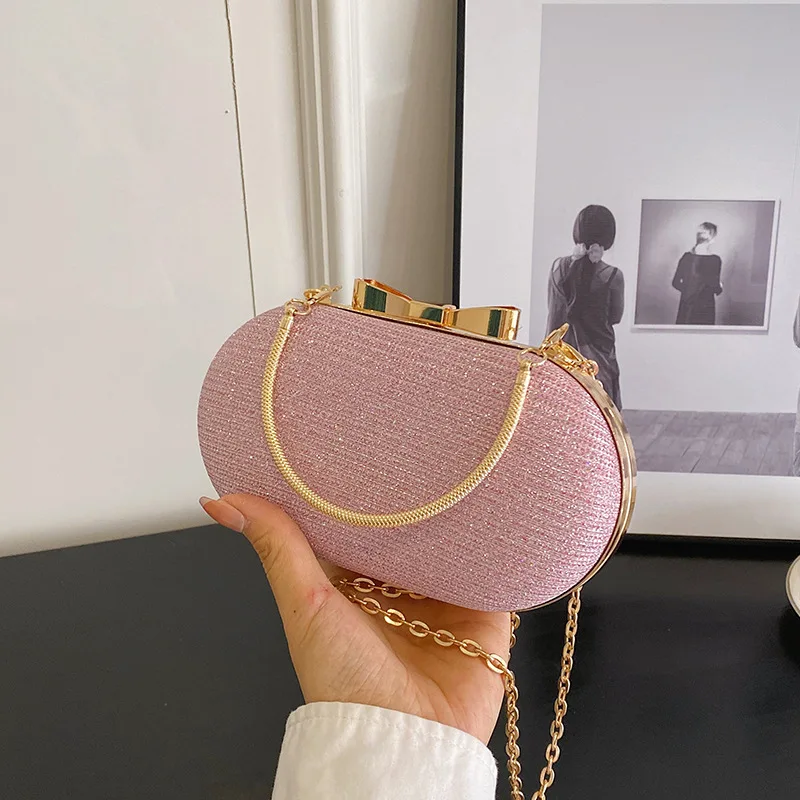 Bolsos de Noche para Mujer, Carteras y Bolsos de Mano Pequeños, Clutches para Boda 2026, Bolsos de Fiesta de Cuero de Diseñador de Lujo en Dorado, Rojo y Negro