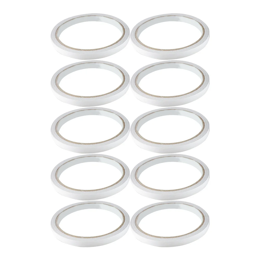 10 قطعة شريط لاصق قوي على الوجهين لزوجة عالية غراء يسيح بالحرارة للنسيج والخشب والزجاج المعدني لتقوم بها بنفسك اللوازم المكتبية الحرفية