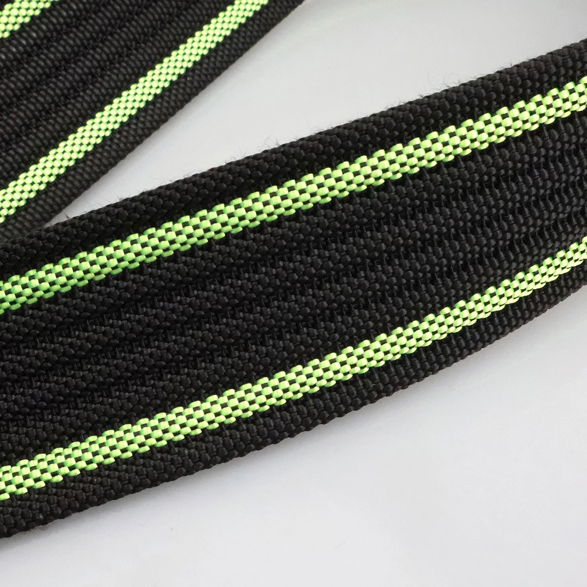 3.8cm Casual Striped Nylon Belt Metal-free Outdoor Sports Lightweight Canvas Belt Arbitrarily Cut