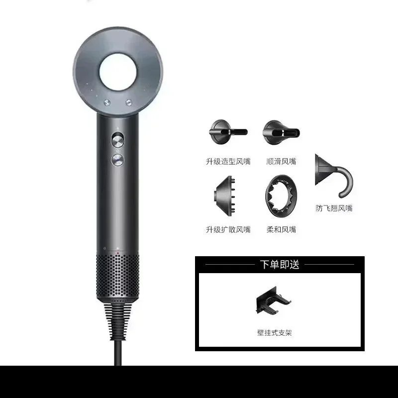 مجفف شعر أنيون محرك قوي عالي السرعة للتحكم الحراري للتجفيف الآمن جهاز احترافي للعناية بالشعر مجفف شعر مجففات شعر