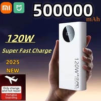 Xiaomi 120W 50000mAh High Capacity Power Bank Fast Charging Powerbank Portable Battery Charger For iPhone Samsung Huawei 2025