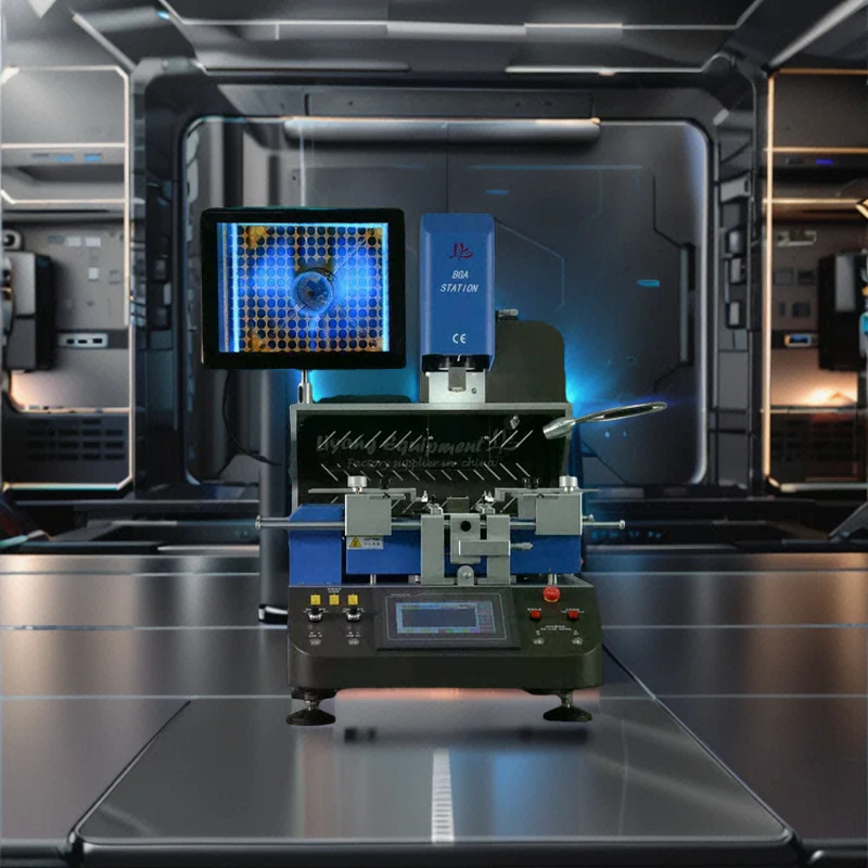 G750 Automatic BGA Rework Station 220V 5200W Blue Black Repairing Machine for Laptops Game Consoles Welding Equipment Genre