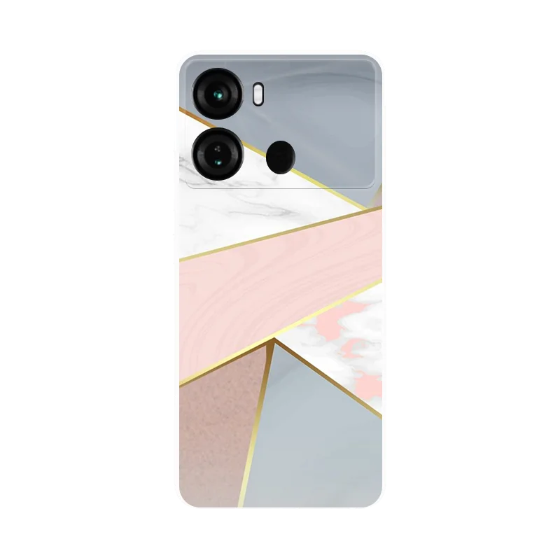 for Funda Itel P40 Case Soft Silicone Marble Back Cover Phone Cases for Itel P40 P662L Case ItelP40 P 40 Coque