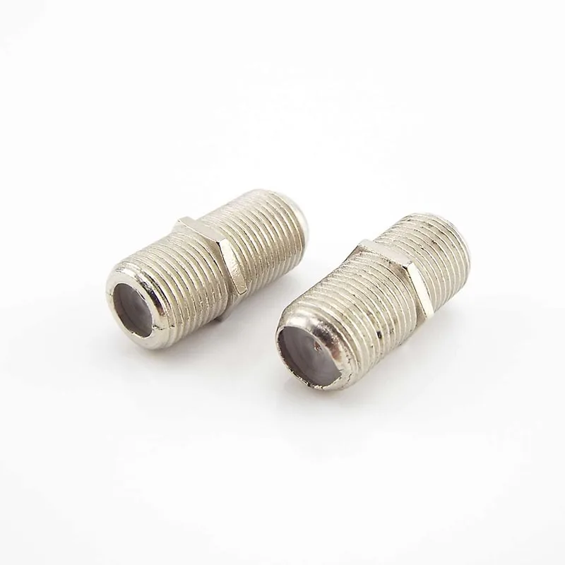 F-Type Adapter Coupler Connector Female F/F Jack RG6 Coax Coaxial Cable SMA RF Coax Connector Plug C4
