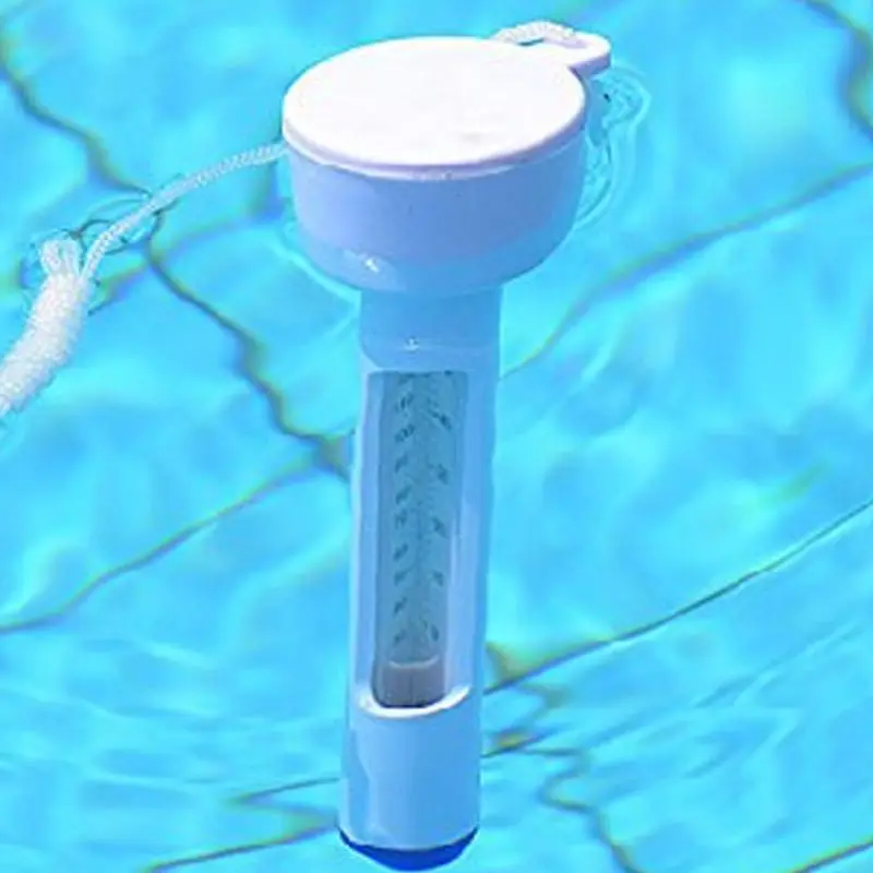 

Y1UB Floating Pool Thermometer Pond Water Thermometer with String for Outdoor & Indoor Swimming Pools Spas Hot Tubs Portable