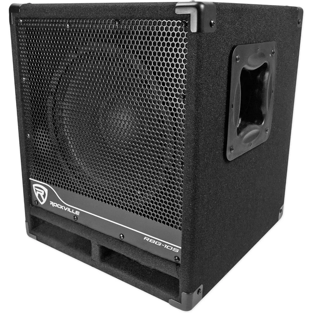 مضخم صوت PA مدمج 10 بوصة 1200 وات عميق باس متغير كروس مدمج في حامل عمود المحدد لـ DJ والمنزل