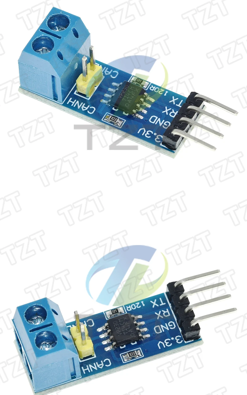SN65HVD230 VP230 CAN-Bus-Transceiver-Modul 3,3V Hochgeschwindigkeit für Arduino Entwicklungsboard Evaluierungskit Industrieller CAN-Bus – Detail 6