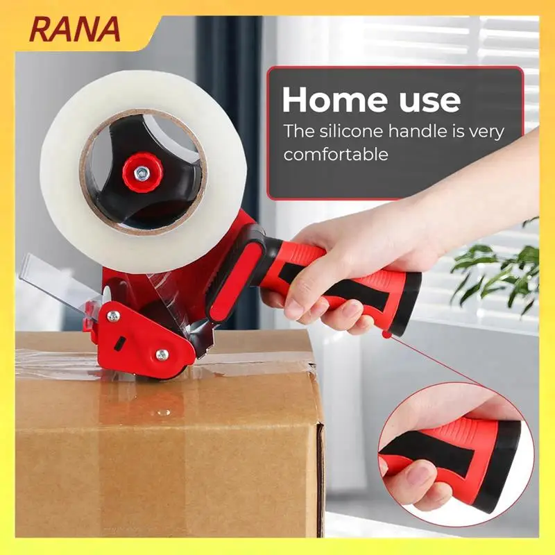 RANA 3 Inch Wide Packaging Tape Dispenser Sealing Packaging Tape Dispenser For Shipping, Carton And Box Sealing
