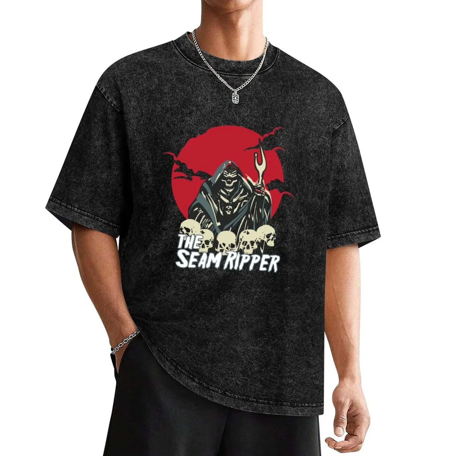 

The Seam Ripper T-Shirt summer top customs street wear clothes for men