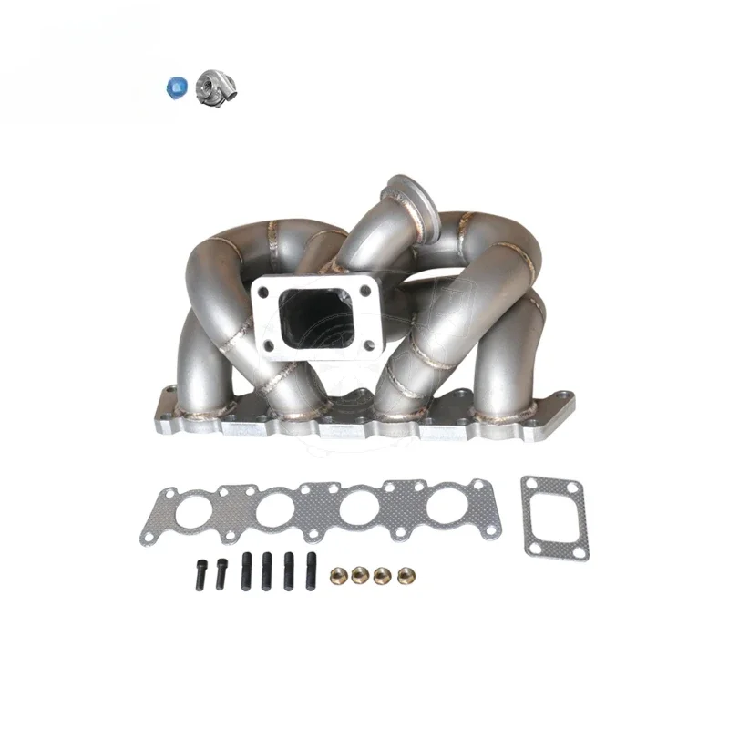 3.0mm steam pipe Turbo Manifold for A4 1.8T Jetta Golf GTI FWD 00-06 TAIL flange