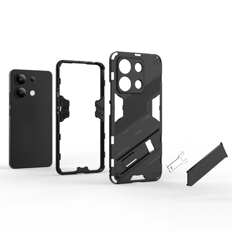 Per Xiaomi Redmi Note 13 4G custodia antiurto armatura custodie magnetiche per Redmi Note13 4G supporto paraurti Cover rigida per telefono Fundas