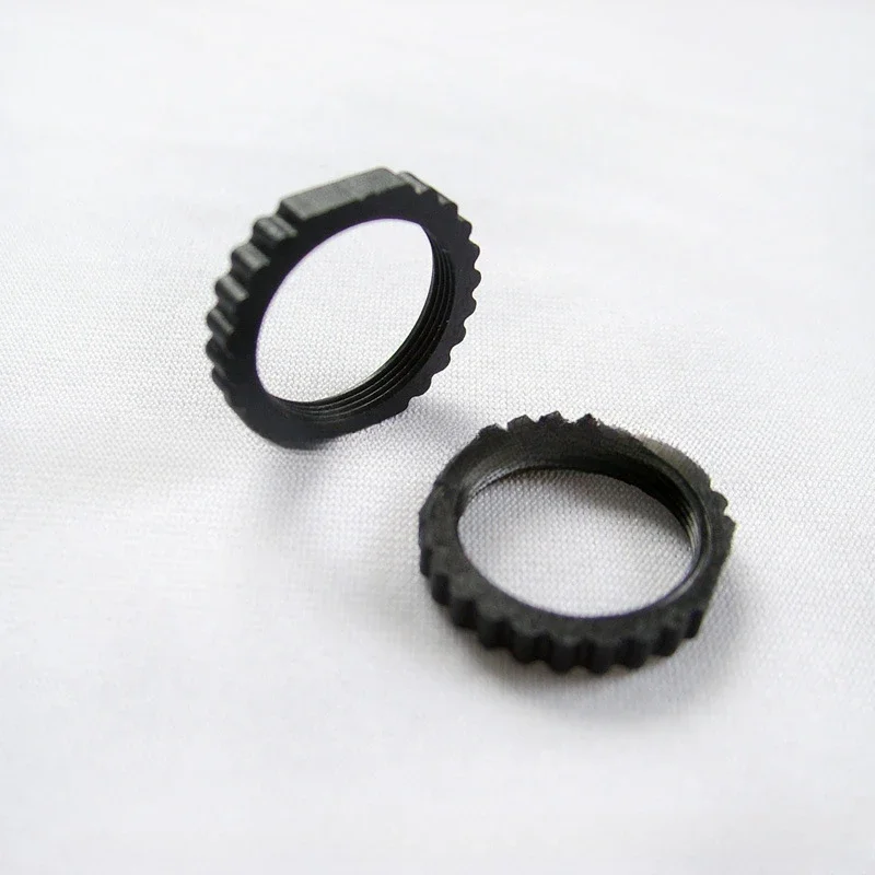 M12 Lens Locking Ring Mini Lens Retaining Ring Lens Focus Adjustment & Compression PA Plastic Ring - Assembly Accessory