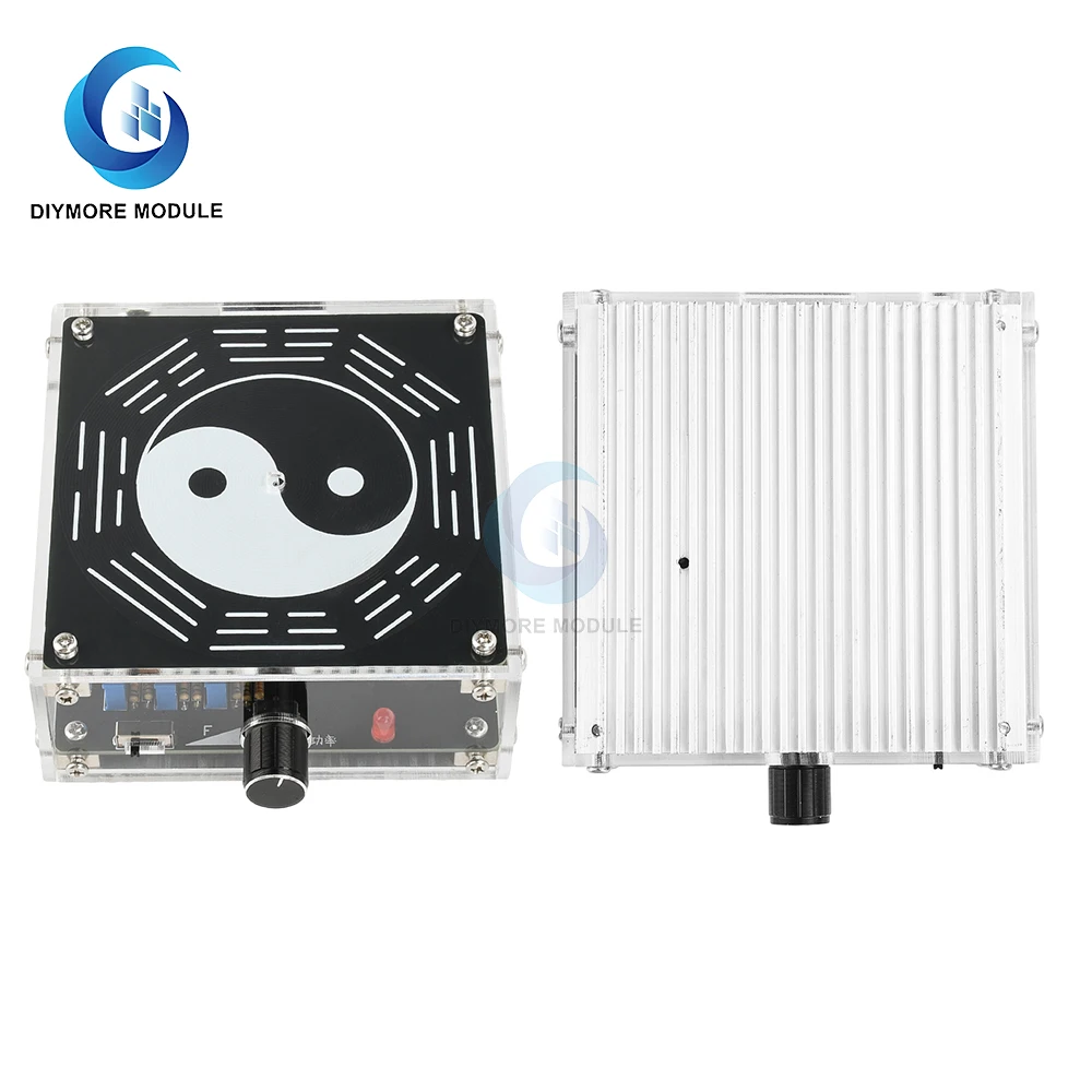 DC12 2A Schumann Wave Generator Sinus Frequentie Modulatie Signaalgenerator 15W Vermogen Verstelbaar Met Shell DC Interface